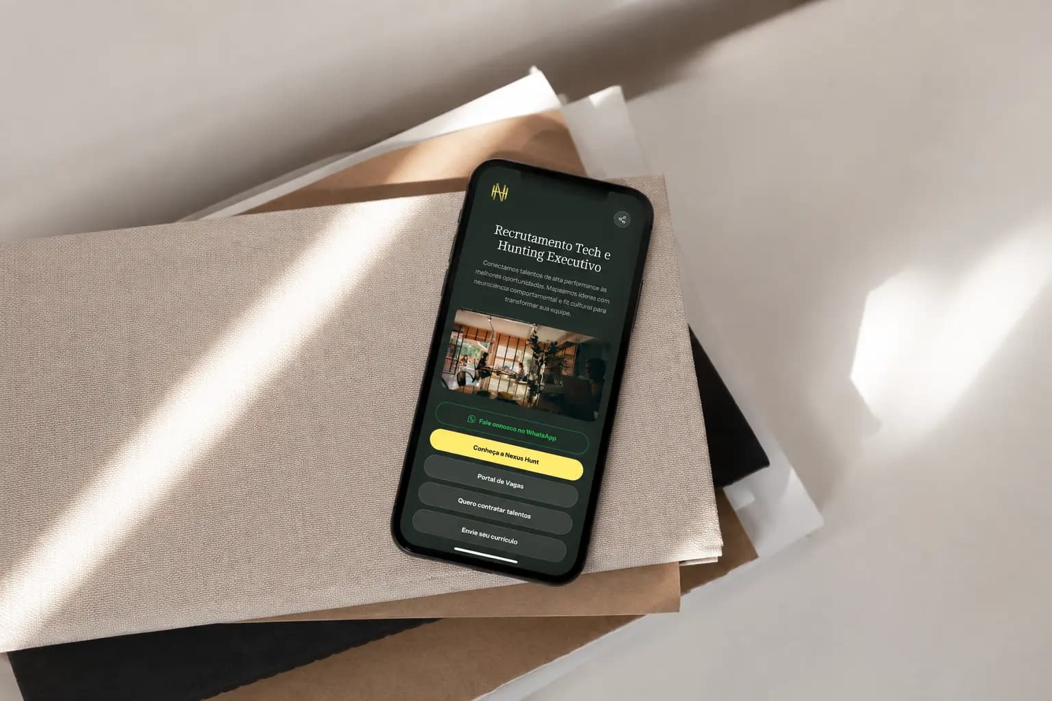 Bio Site exclusivo Nexus Hunt
